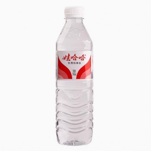 娃哈哈天然瓶装纯净水矿泉小瓶大瓶哇哈哈纯净水 大瓶596ml*24瓶 整箱图3