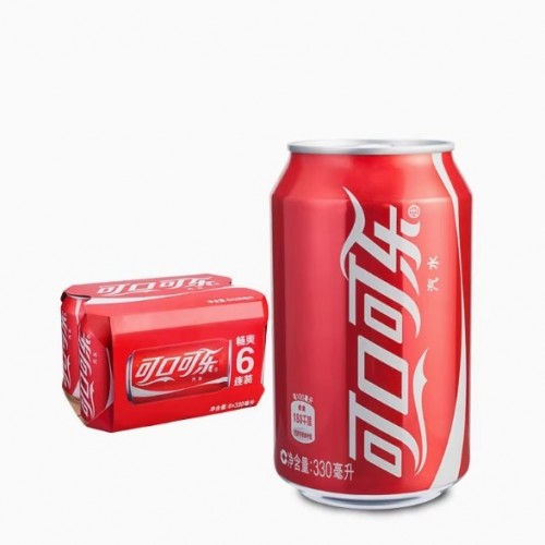 可口可乐330ml*6罐可乐图2
