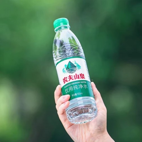 农夫山泉饮用纯净水绿瓶550ml*12瓶/24瓶图3