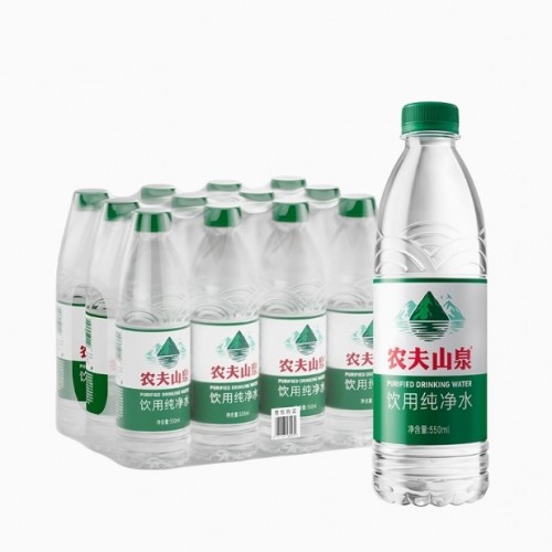 农夫山泉饮用纯净水绿瓶550ml*12瓶/24瓶图4